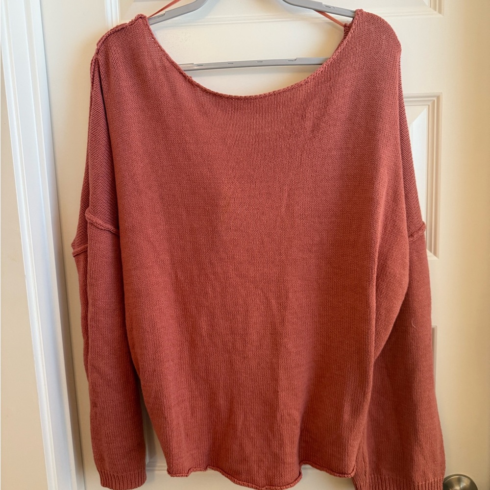 Urban Outfitters Terracotta Crew Neck Sweater